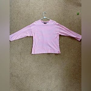 Pink AYR French Fry long sleeve tee, L